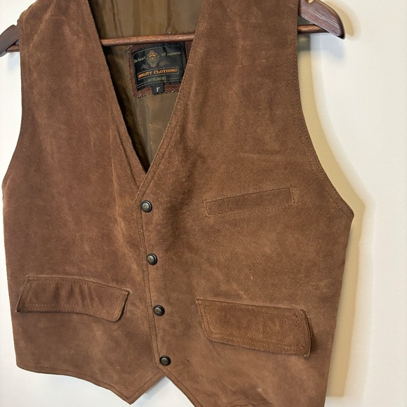 Lautreamont, Vintage Women's Suede Vest. Size F/M. - Picture 5 of 5